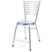 S/Steel Round Stool with backrest S/Steel Round Stool with backrest