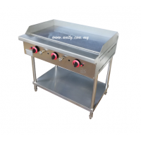 Heavy Duty S/Steel 3 Burner Gas Griddle Heavy Duty S/Steel 3 Burner Gas Griddle