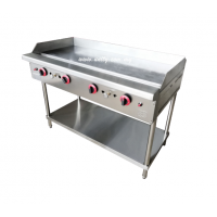 Heavy Duty Stainless Steel 4 Burner Gas Griddle